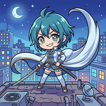 Chibi style sample