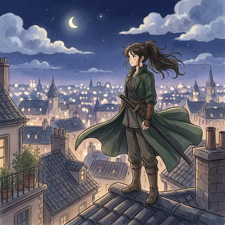 Anime style sample